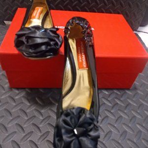 Brand New Andrea Pfister Couture Patent Leather Flats